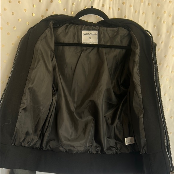 White Birch Black Faux Leather Jacket.Size S - Picture 4 of 13
